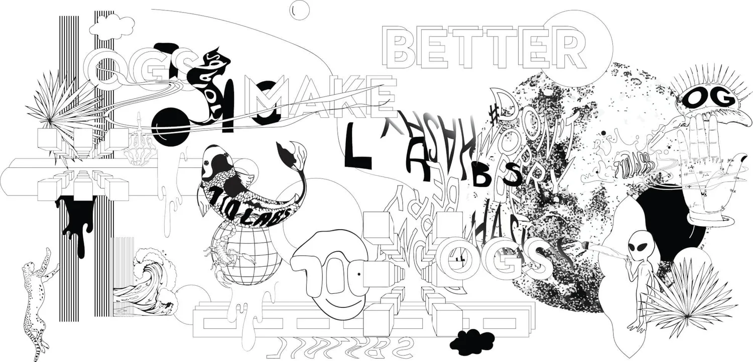 710 Labs history artwork