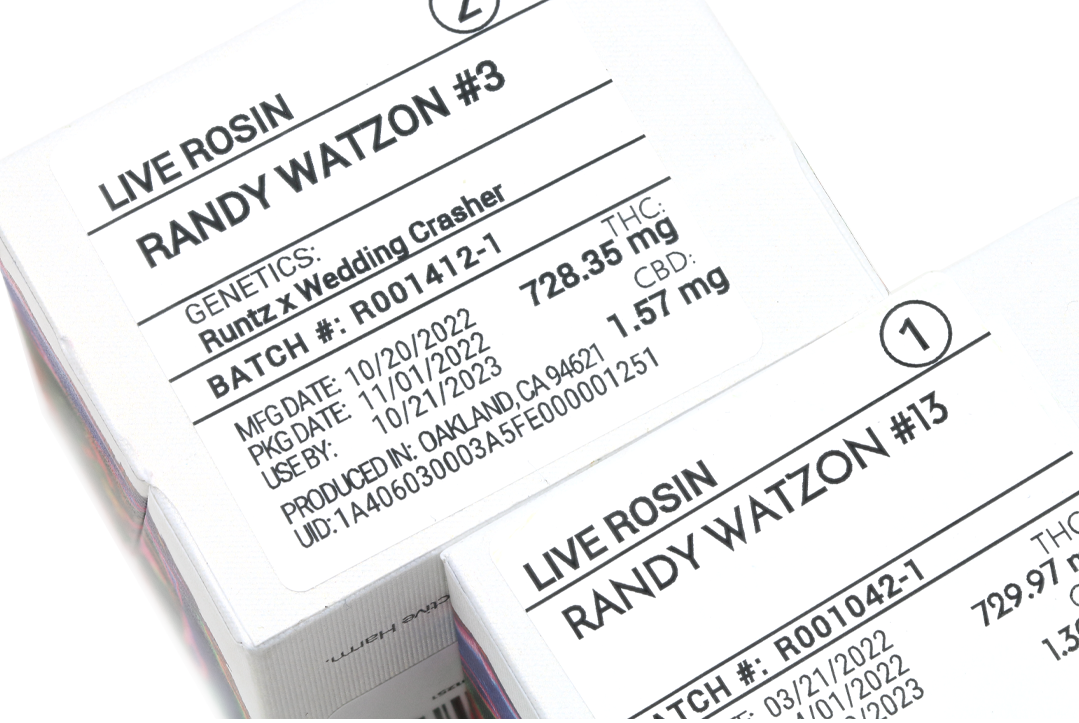 Randy Watzon rosin boxes